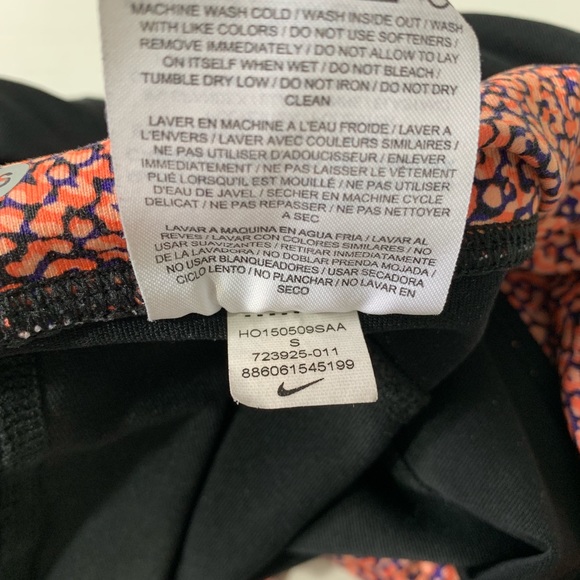 Nike womens dri fit 2.0 running Capri tights Sz SM - Picture 8 of 8